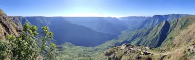Laitlum Canyon panorama near Shillong