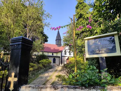 Church of the Epiphany in Mawlynnong village